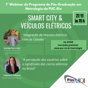 1º Webinar - PPG Metrologia