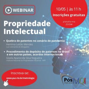 Webinar: Propriedade intelectual